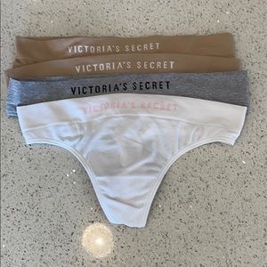 Victoria secret yoga thong neutrals set small